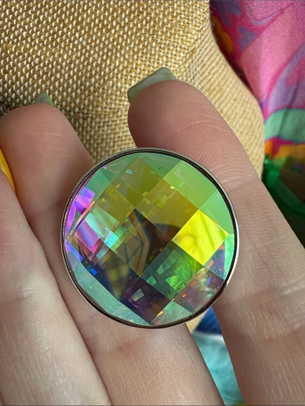 Case-Mate Iridescent Soap bubbles 🫧 Crystal Phone pop socket Grip